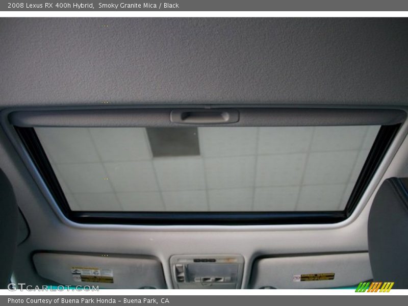Smoky Granite Mica / Black 2008 Lexus RX 400h Hybrid
