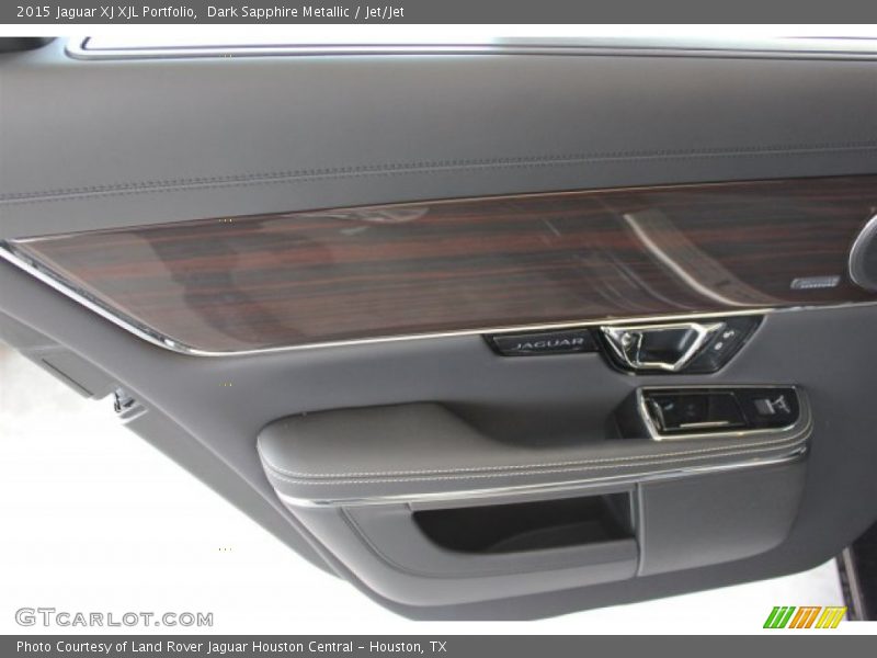 Dark Sapphire Metallic / Jet/Jet 2015 Jaguar XJ XJL Portfolio