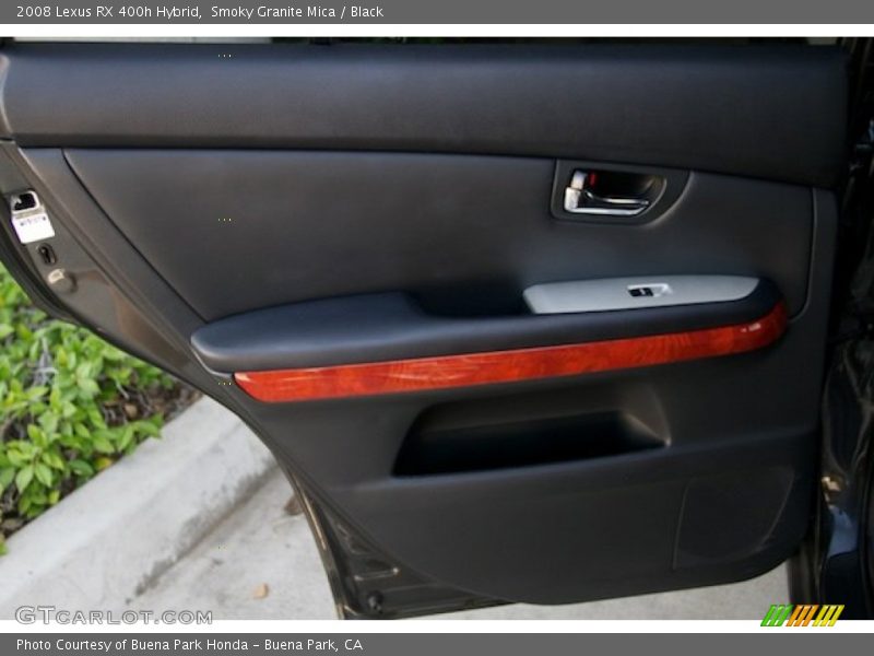 Smoky Granite Mica / Black 2008 Lexus RX 400h Hybrid