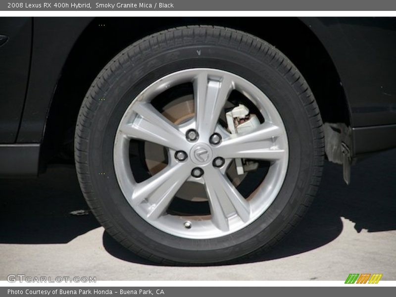 Smoky Granite Mica / Black 2008 Lexus RX 400h Hybrid