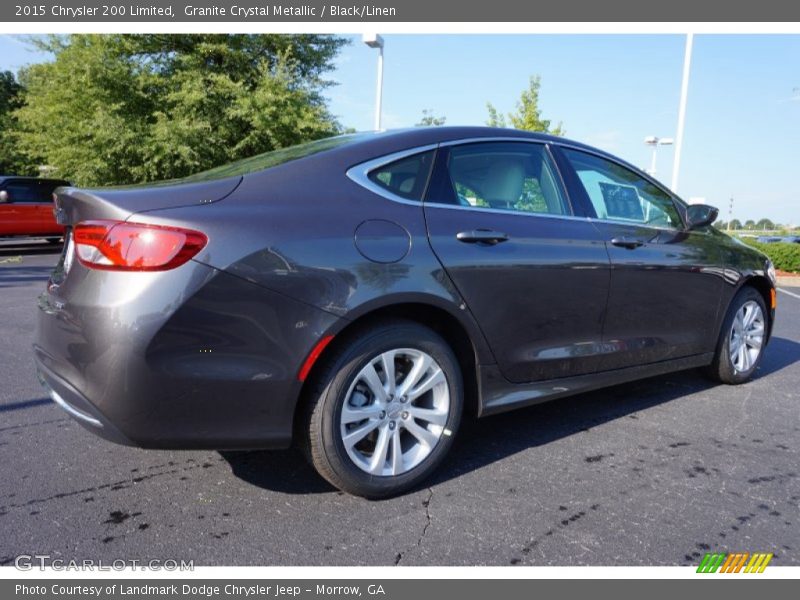 Granite Crystal Metallic / Black/Linen 2015 Chrysler 200 Limited