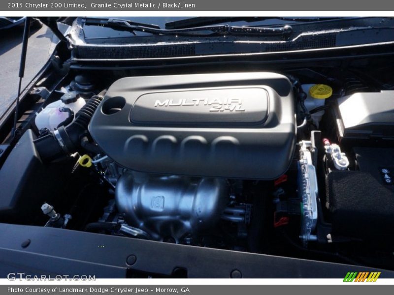 Granite Crystal Metallic / Black/Linen 2015 Chrysler 200 Limited