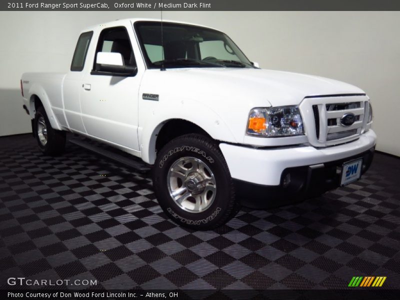 Oxford White / Medium Dark Flint 2011 Ford Ranger Sport SuperCab