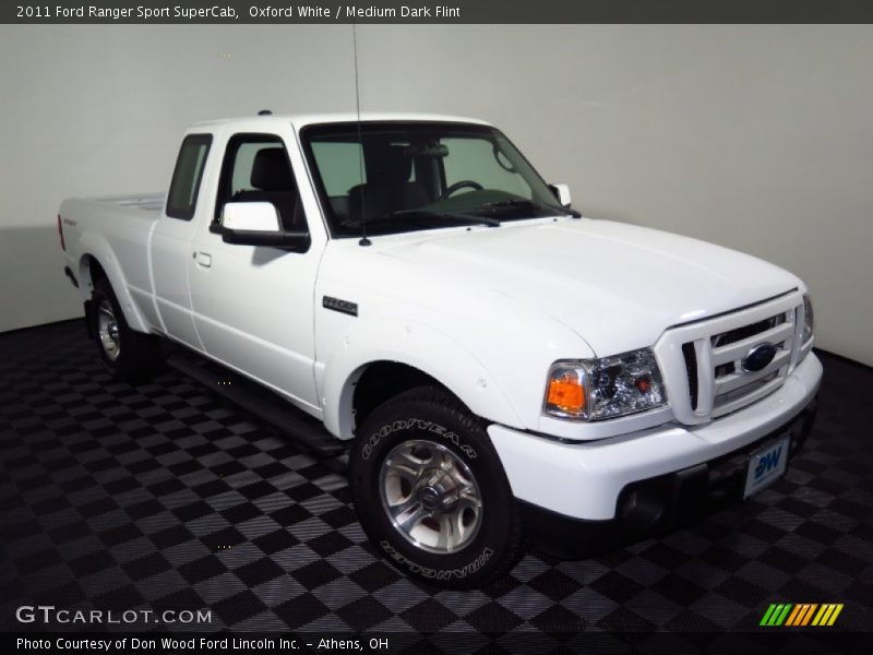 Oxford White / Medium Dark Flint 2011 Ford Ranger Sport SuperCab