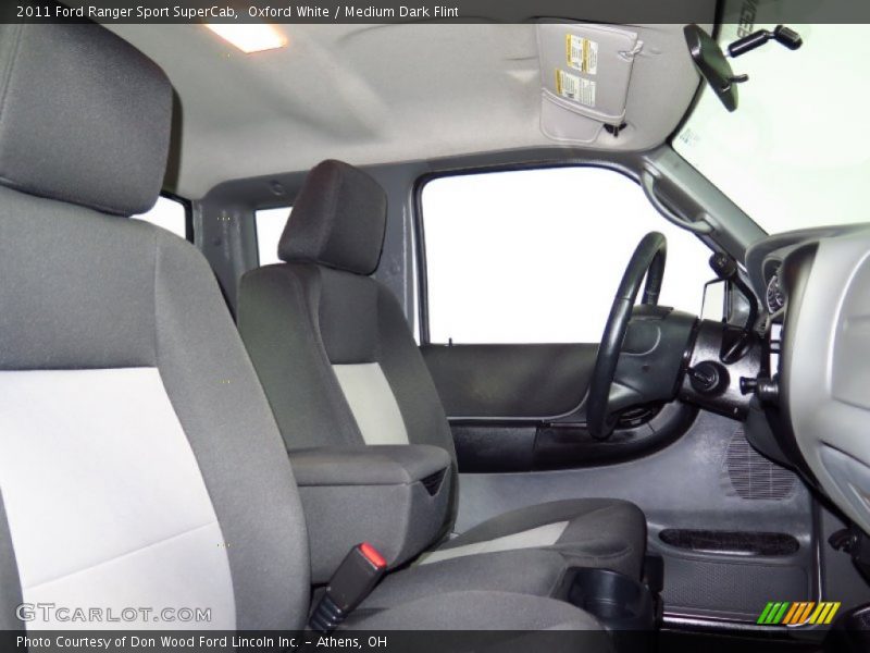 Oxford White / Medium Dark Flint 2011 Ford Ranger Sport SuperCab