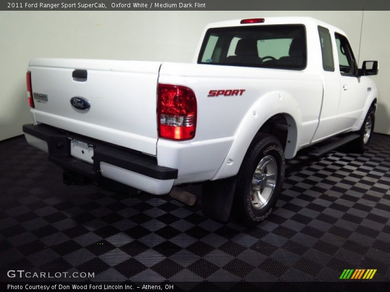 Oxford White / Medium Dark Flint 2011 Ford Ranger Sport SuperCab
