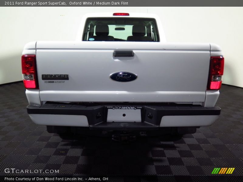 Oxford White / Medium Dark Flint 2011 Ford Ranger Sport SuperCab