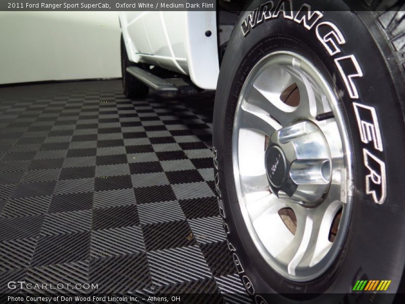 Oxford White / Medium Dark Flint 2011 Ford Ranger Sport SuperCab