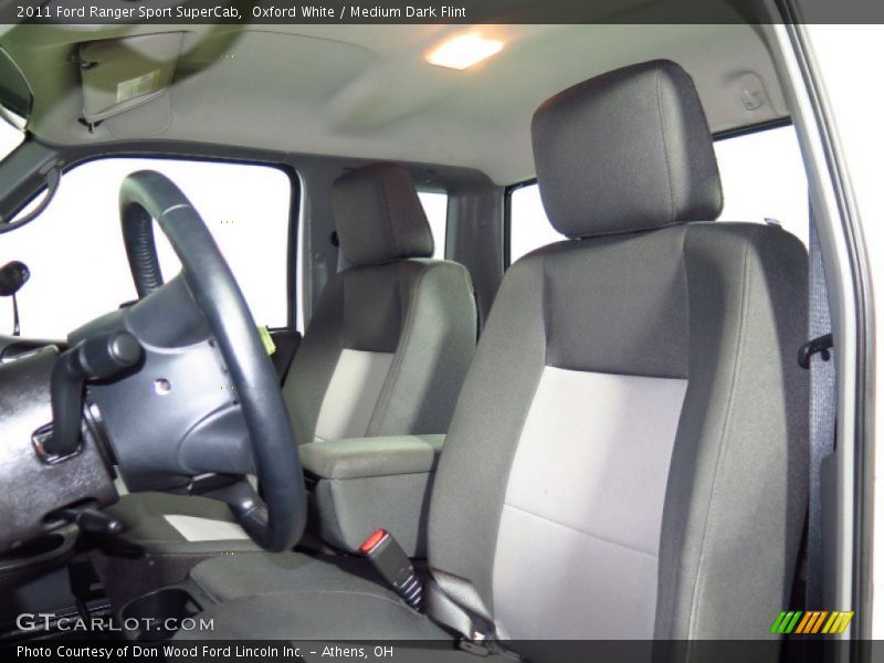 Oxford White / Medium Dark Flint 2011 Ford Ranger Sport SuperCab