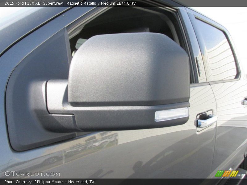 Magnetic Metallic / Medium Earth Gray 2015 Ford F150 XLT SuperCrew
