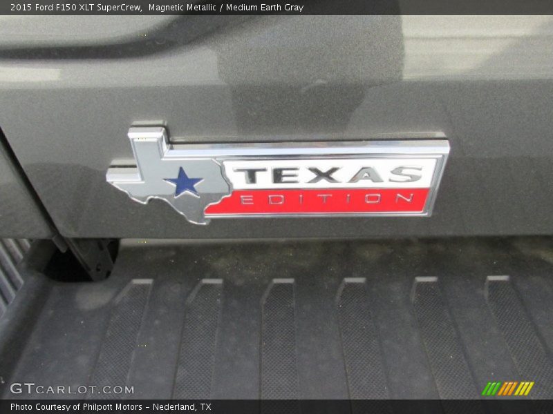 Magnetic Metallic / Medium Earth Gray 2015 Ford F150 XLT SuperCrew