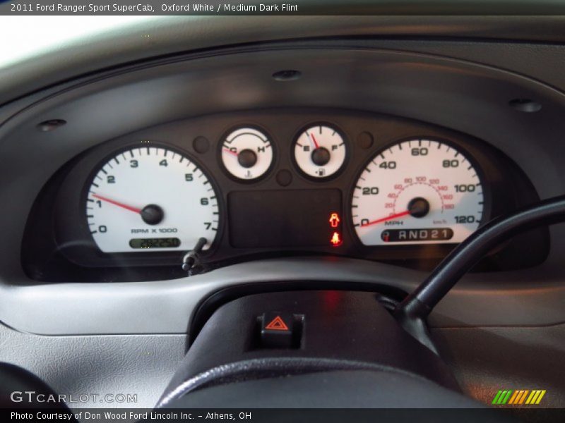 Oxford White / Medium Dark Flint 2011 Ford Ranger Sport SuperCab