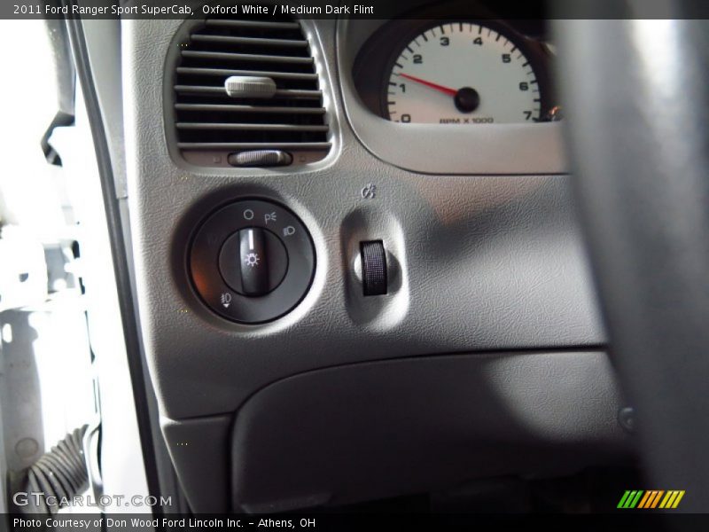 Oxford White / Medium Dark Flint 2011 Ford Ranger Sport SuperCab
