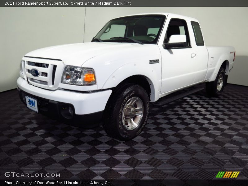 Oxford White / Medium Dark Flint 2011 Ford Ranger Sport SuperCab