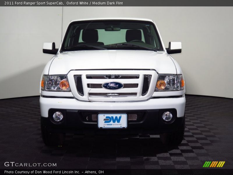 Oxford White / Medium Dark Flint 2011 Ford Ranger Sport SuperCab