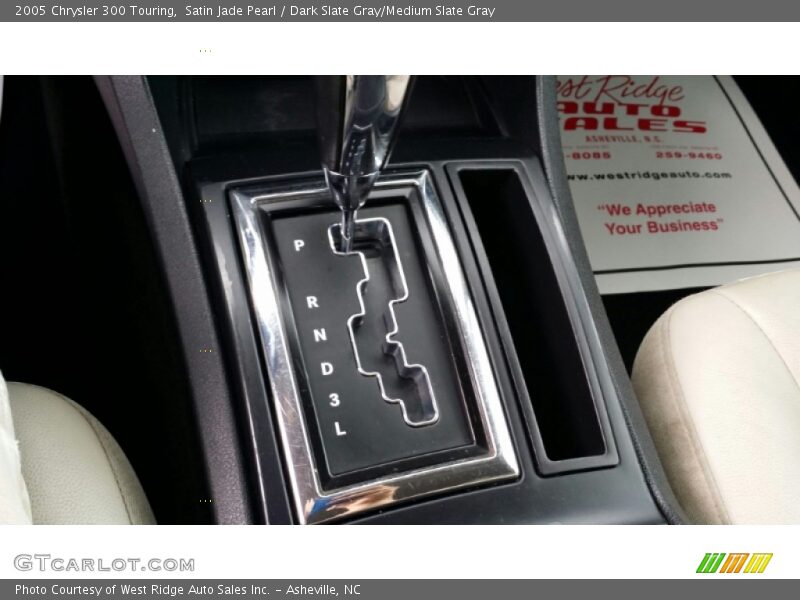 Satin Jade Pearl / Dark Slate Gray/Medium Slate Gray 2005 Chrysler 300 Touring