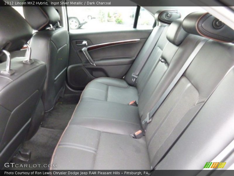 Ingot Silver Metallic / Dark Charcoal 2012 Lincoln MKZ Hybrid