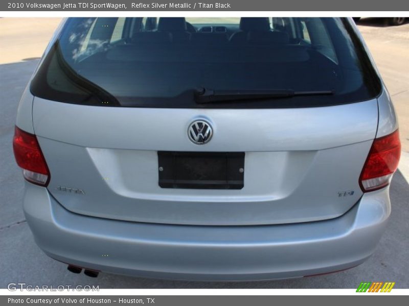 Reflex Silver Metallic / Titan Black 2010 Volkswagen Jetta TDI SportWagen