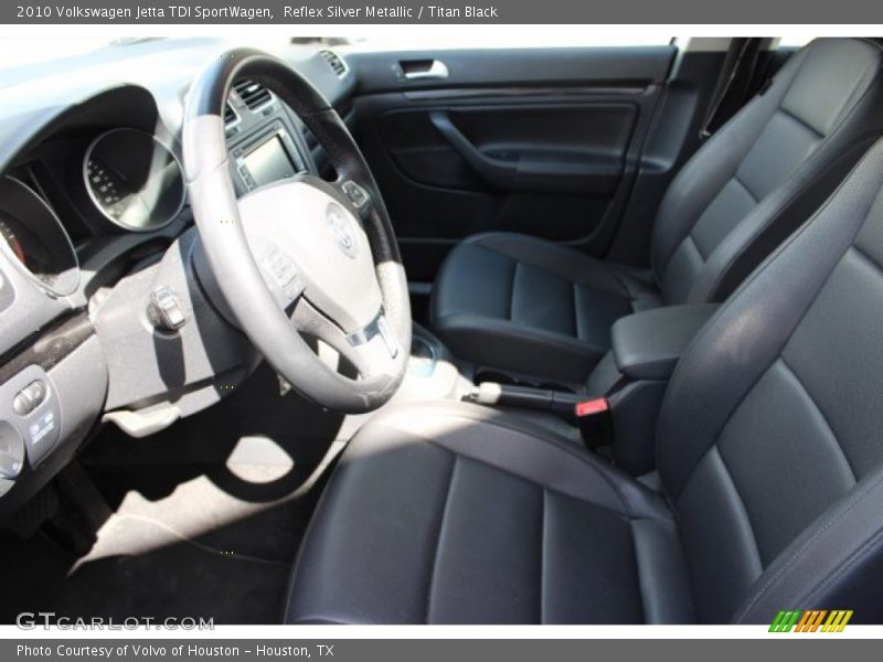 Reflex Silver Metallic / Titan Black 2010 Volkswagen Jetta TDI SportWagen