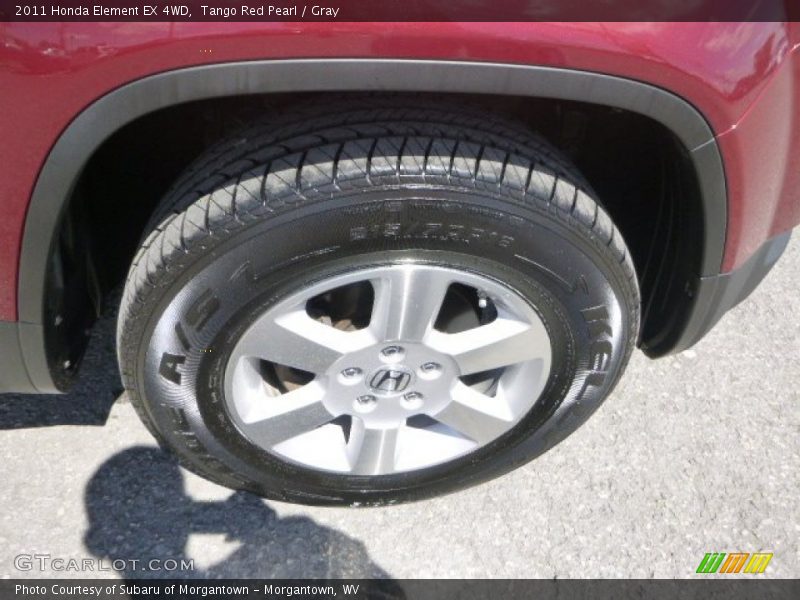 Tango Red Pearl / Gray 2011 Honda Element EX 4WD