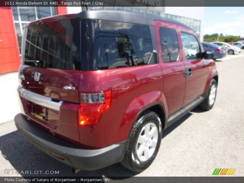 Tango Red Pearl / Gray 2011 Honda Element EX 4WD