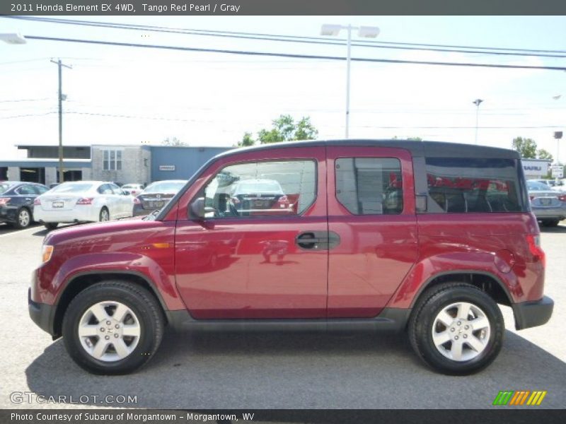 Tango Red Pearl / Gray 2011 Honda Element EX 4WD