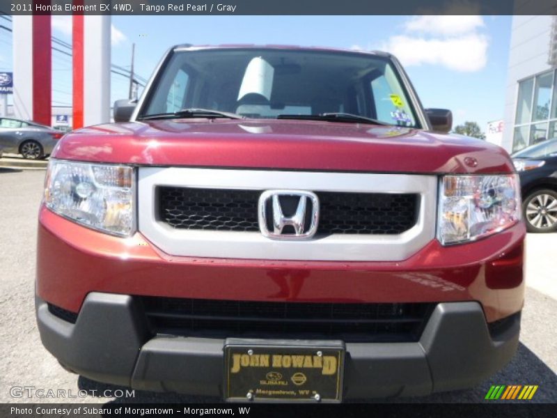Tango Red Pearl / Gray 2011 Honda Element EX 4WD