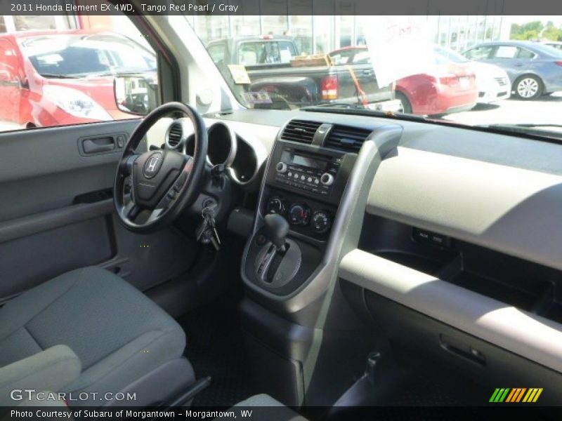 Tango Red Pearl / Gray 2011 Honda Element EX 4WD