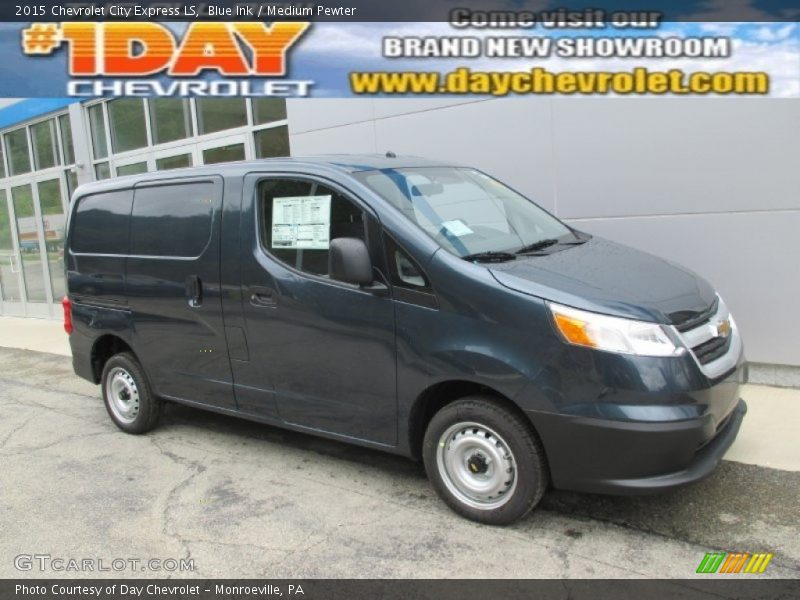 Blue Ink / Medium Pewter 2015 Chevrolet City Express LS