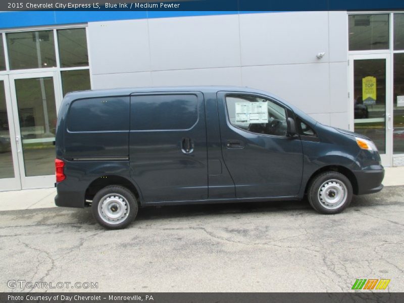 Blue Ink / Medium Pewter 2015 Chevrolet City Express LS
