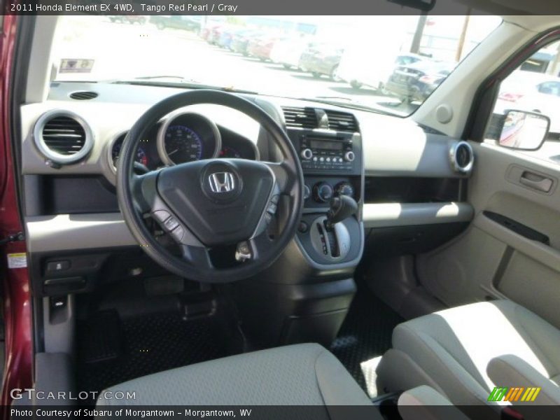 Tango Red Pearl / Gray 2011 Honda Element EX 4WD