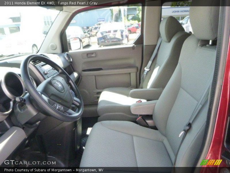 Tango Red Pearl / Gray 2011 Honda Element EX 4WD