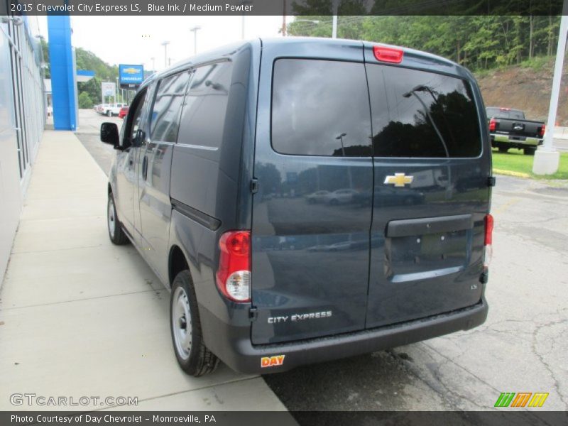 Blue Ink / Medium Pewter 2015 Chevrolet City Express LS