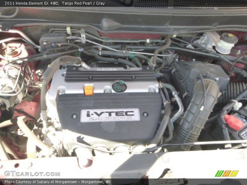 Tango Red Pearl / Gray 2011 Honda Element EX 4WD