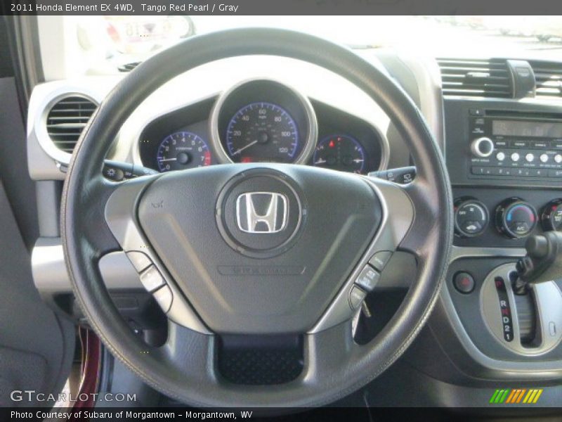Tango Red Pearl / Gray 2011 Honda Element EX 4WD