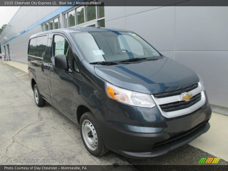 Blue Ink / Medium Pewter 2015 Chevrolet City Express LS