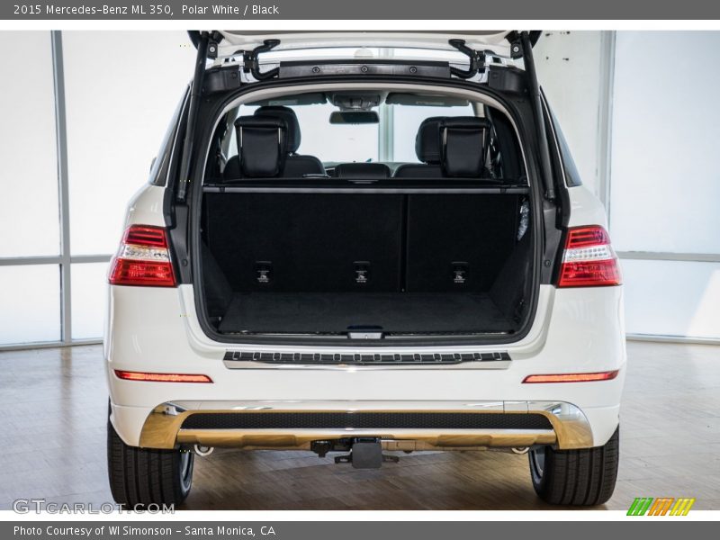 Polar White / Black 2015 Mercedes-Benz ML 350