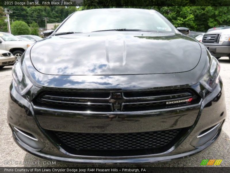 Pitch Black / Black 2015 Dodge Dart SE