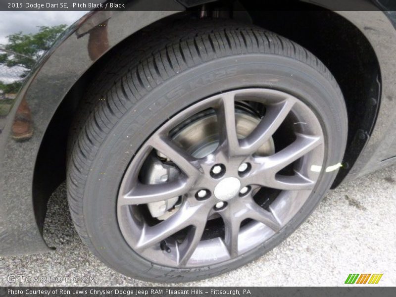 Pitch Black / Black 2015 Dodge Dart SE