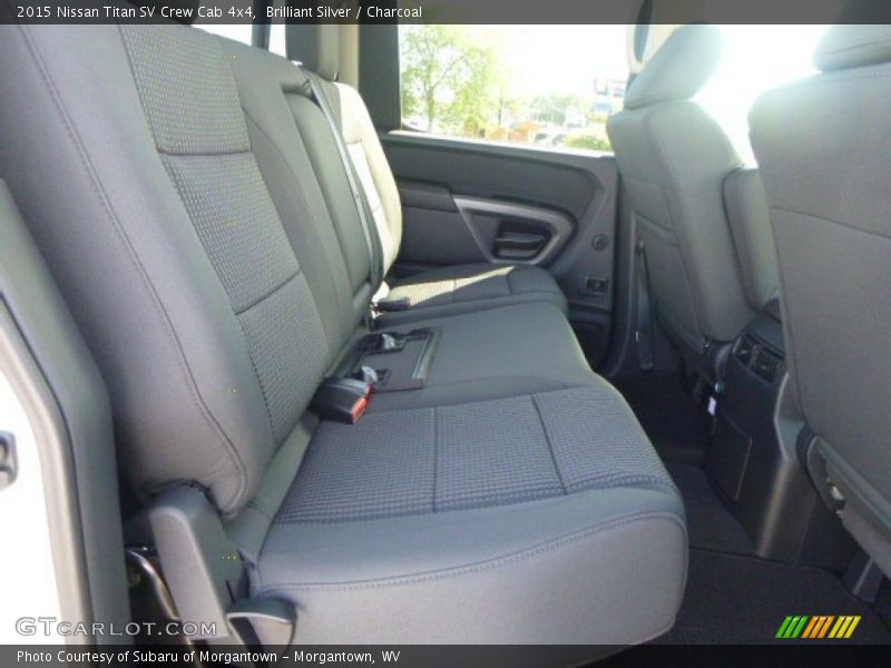 Brilliant Silver / Charcoal 2015 Nissan Titan SV Crew Cab 4x4