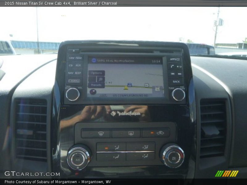 Brilliant Silver / Charcoal 2015 Nissan Titan SV Crew Cab 4x4