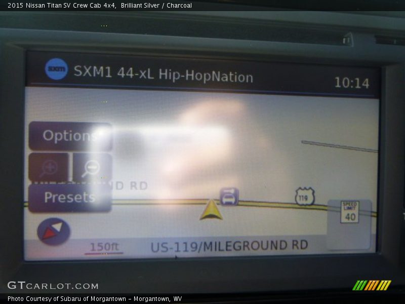 Brilliant Silver / Charcoal 2015 Nissan Titan SV Crew Cab 4x4