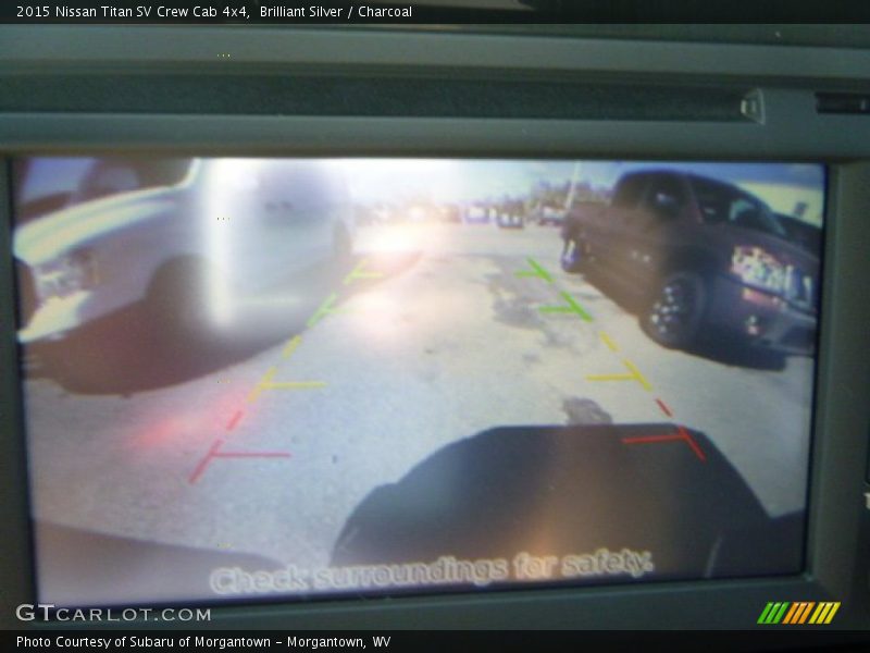 Brilliant Silver / Charcoal 2015 Nissan Titan SV Crew Cab 4x4