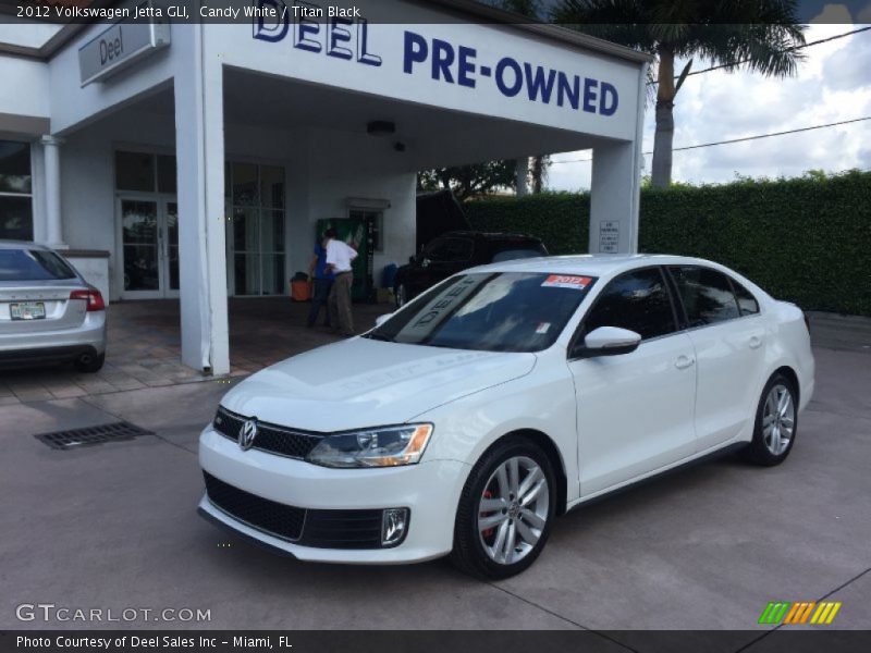 Candy White / Titan Black 2012 Volkswagen Jetta GLI