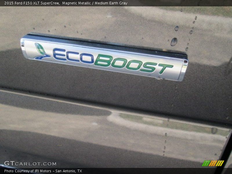 Magnetic Metallic / Medium Earth Gray 2015 Ford F150 XLT SuperCrew
