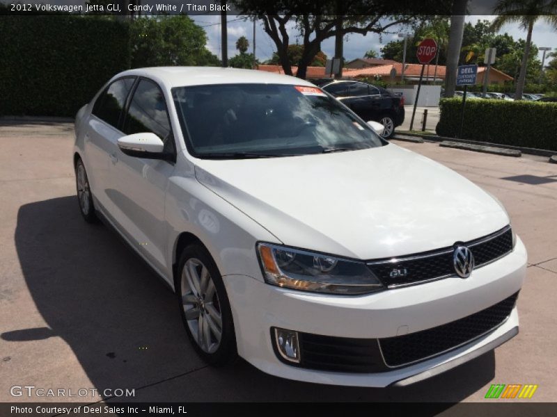 Candy White / Titan Black 2012 Volkswagen Jetta GLI