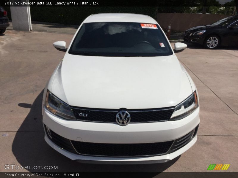 Candy White / Titan Black 2012 Volkswagen Jetta GLI