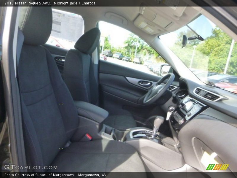 Midnight Jade / Charcoal 2015 Nissan Rogue S AWD