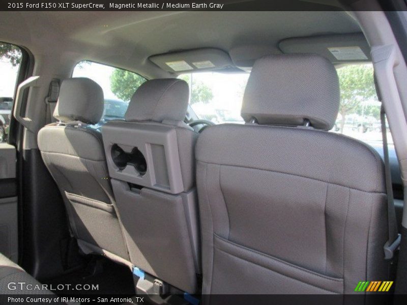 Magnetic Metallic / Medium Earth Gray 2015 Ford F150 XLT SuperCrew