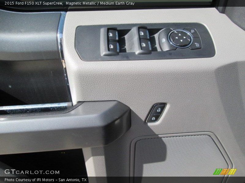 Magnetic Metallic / Medium Earth Gray 2015 Ford F150 XLT SuperCrew
